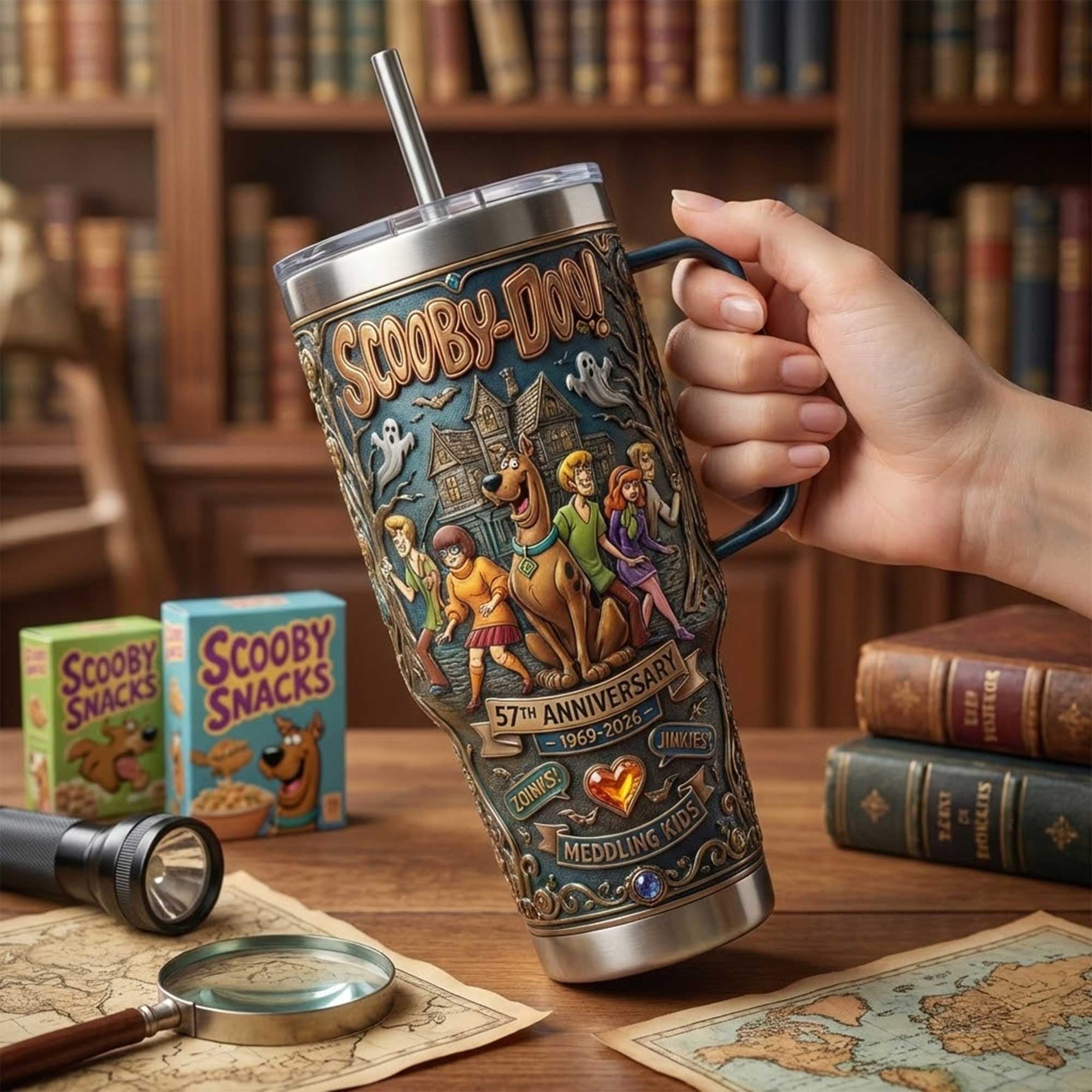 SCBD 40oz Tumbler With Handle TNSM2