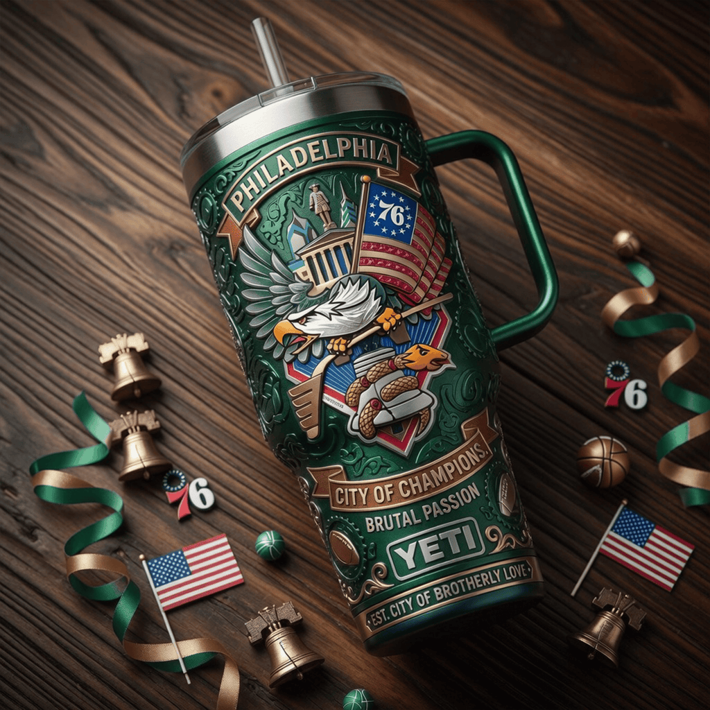 Premium PLDE 40oz Tumbler With Handle LNTH