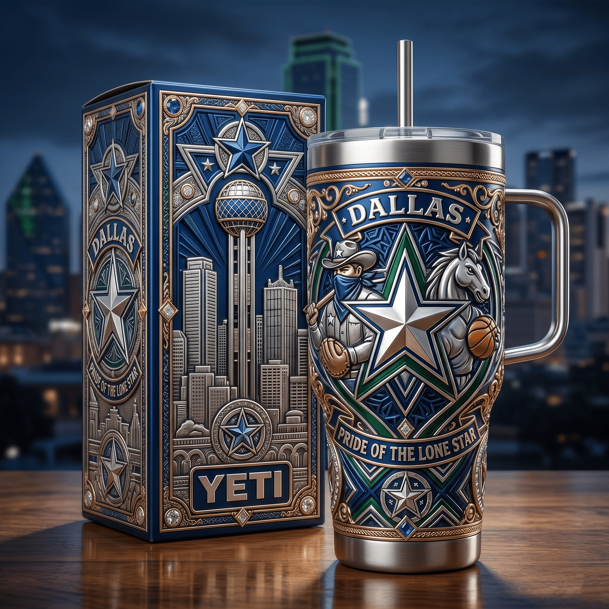 Premium DLSP 40oz Tumbler With Handle LNTH