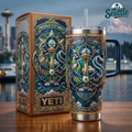 Premium STST 40oz Tumbler With Handle LNTH