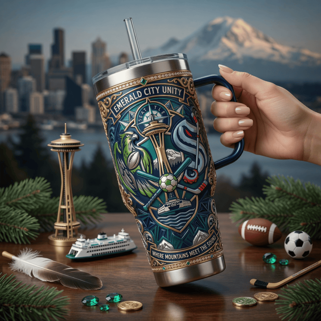 Premium STST 40oz Tumbler With Handle LNTH